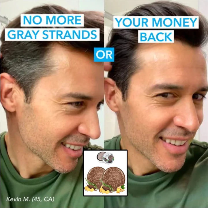 Naturally Made Organic Grey Reverse Shampoo Bar (Buy 1 Get 1 Free 😍) 🔥 Limited Time Offer 🔥