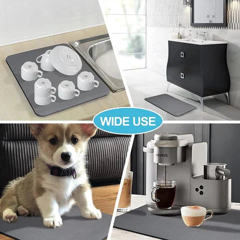 ✨ Quick-Drying & Washable Super Absorbent Kitchen Mat (Buy 1 & Get 1 FREE 🔥)