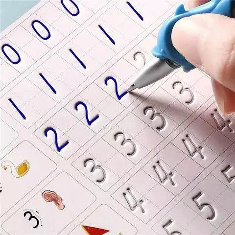 3D Groove Magic Book Set With Digital Writing Pad 📚🖊️