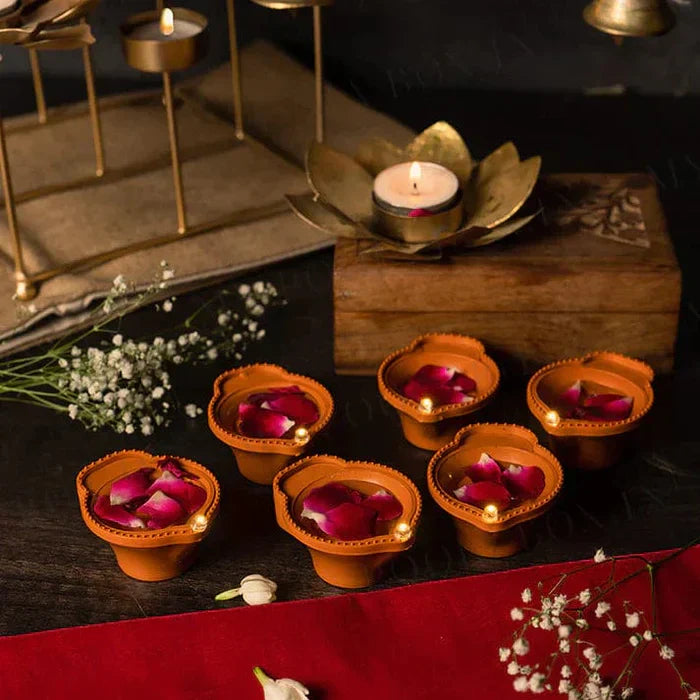 Reusable Water Sensor LED Diya 🪔 (🔥 Diwali Offer Limited Stock 🔥)