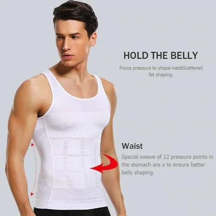 Men's Solid Compression Flexvest Shaper 🔥