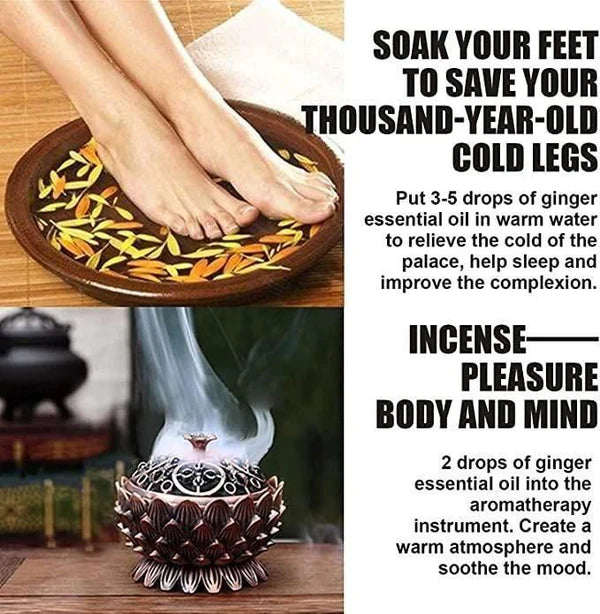🫚 Belly Drainage Ginger Oil (Buy 1 Get 1 Free 😍) 🔥 Limited Time Offer 🔥