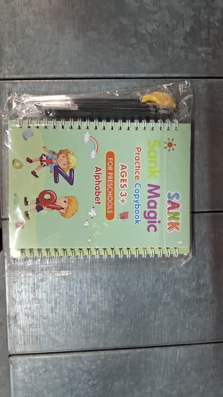 Reusable Magic Handwriting Practice Book (1 Set of 4 Books) ๐๐