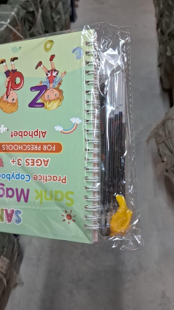 Reusable Magic Handwriting Practice Book (1 Set of 4 Books) ๐๐