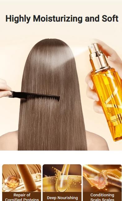 Moisturizing & Strengthening Silky Hair Oil (Buy 1 Get 1 Free ๐)