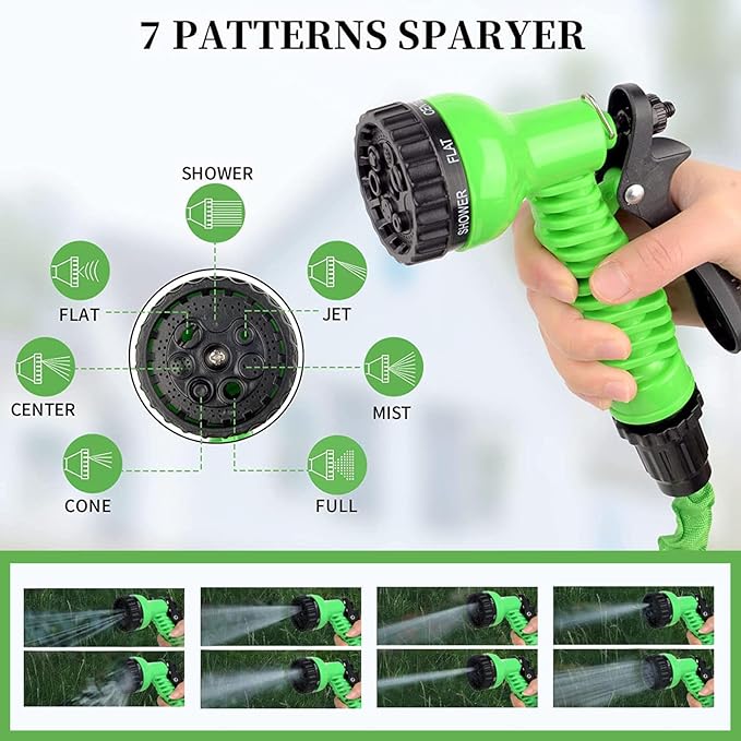 Super Expandable Magic Hose Pipe with Spray Gun