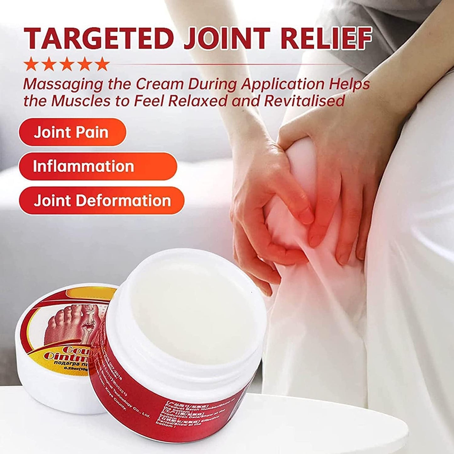 Herbal Gout & Joints Pain Relief Cream ๐๐ฅ