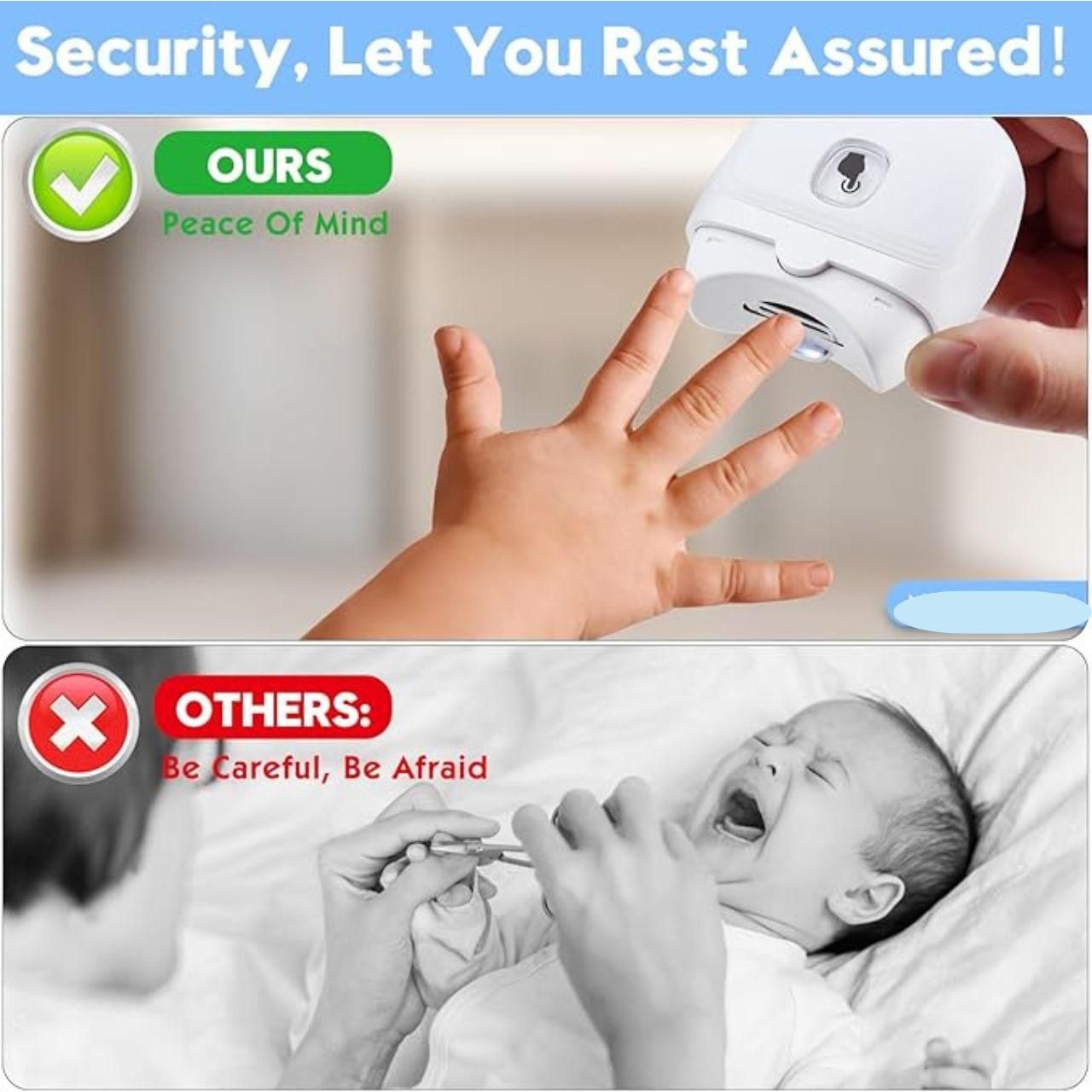 Rechargeable Automatic Electric Nail Clipper ⚡