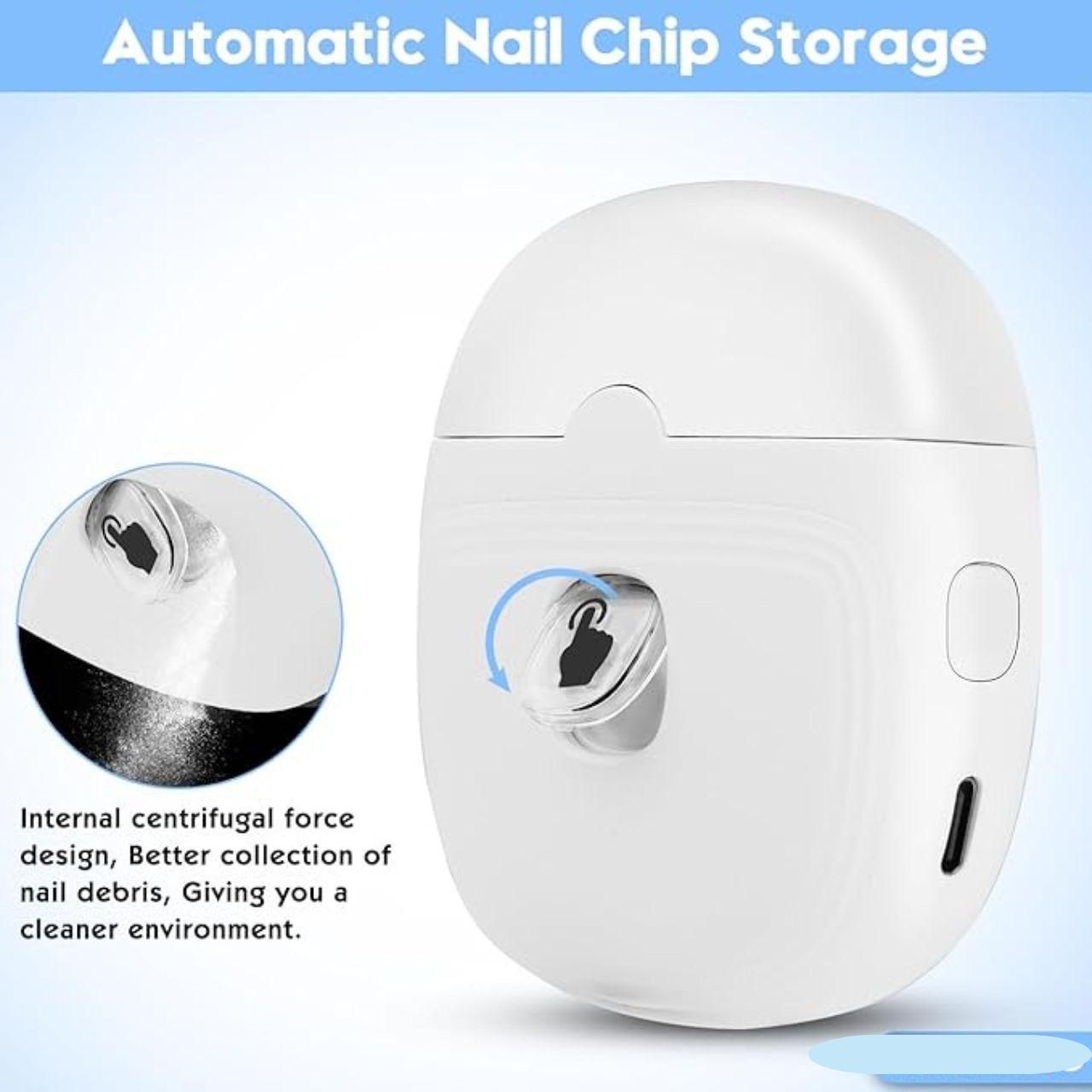 Rechargeable Automatic Electric Nail Clipper ⚡