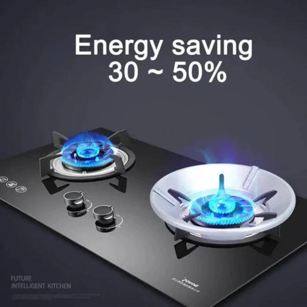 Fire & Windproof Energy Saving Gas Stove Stand (Buy 1 Get 1 Free 😍) 🔥 Limited Time Offer 🔥