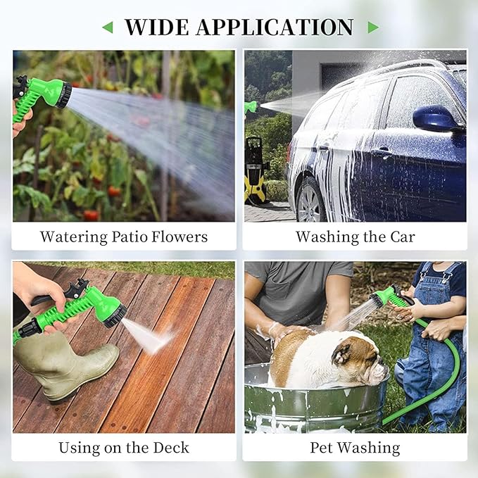 Super Expandable Magic Hose Pipe with Spray Gun
