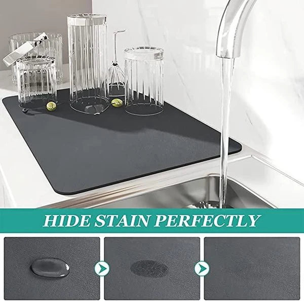 ✨ Quick-Drying & Washable Super Absorbent Kitchen Mat (Buy 1 & Get 1 FREE 🔥)