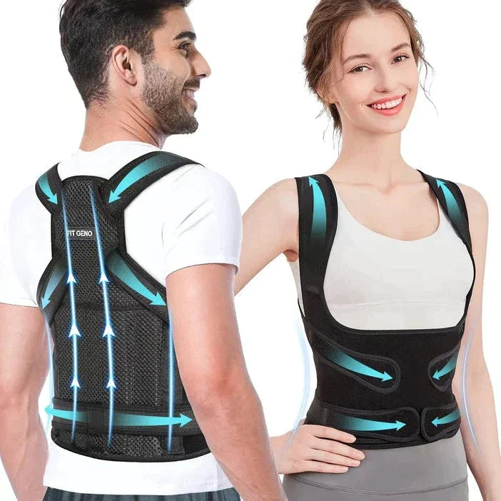Posture Corrector Belt For Spine Support And Back Pain - Universal Free Size For Men & Women ✅