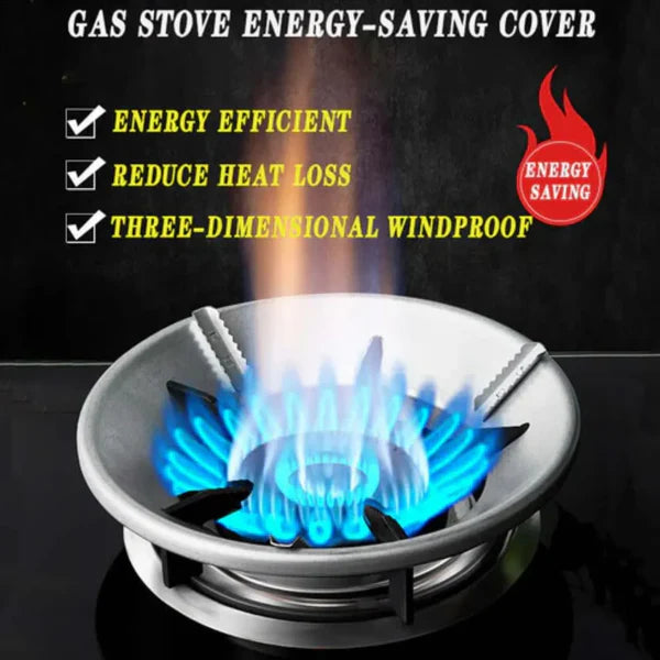 Fire & Windproof Energy Saving Gas Stove Stand (Buy 1 Get 1 Free 😍) 🔥 Limited Time Offer 🔥