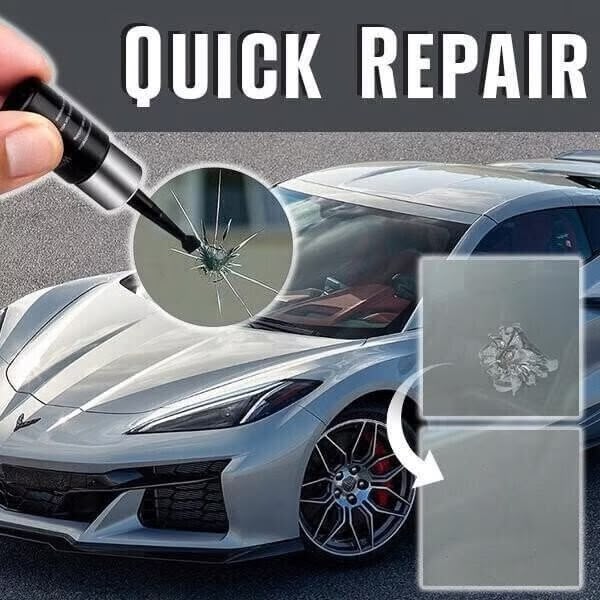 DIY Cracked Glass Nano Repair Magic Fluid + Free Kit 🔥 Buy 1 Get 1 FREE 🔥
