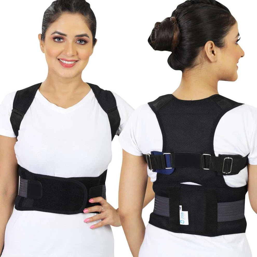 Posture Corrector Belt For Spine Support And Back Pain - Universal Free Size For Men & Women ✅