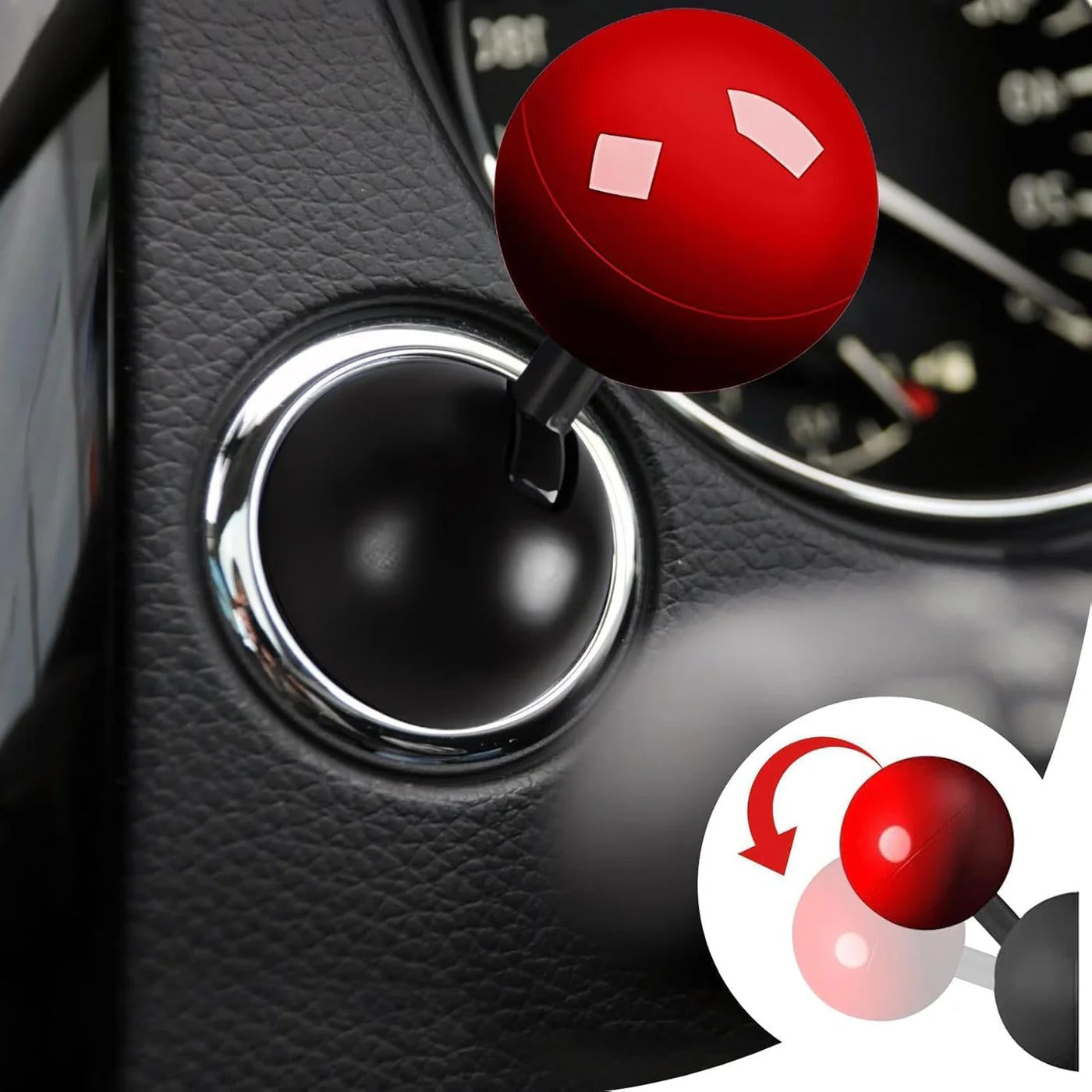 Joystick Style Car Start Button ๐๐