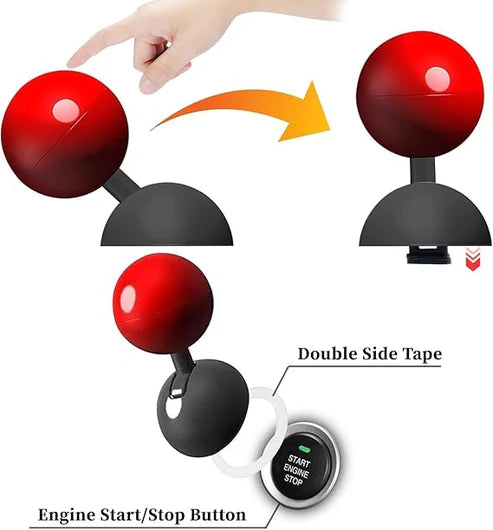 Joystick Style Car Start Button ๐๐