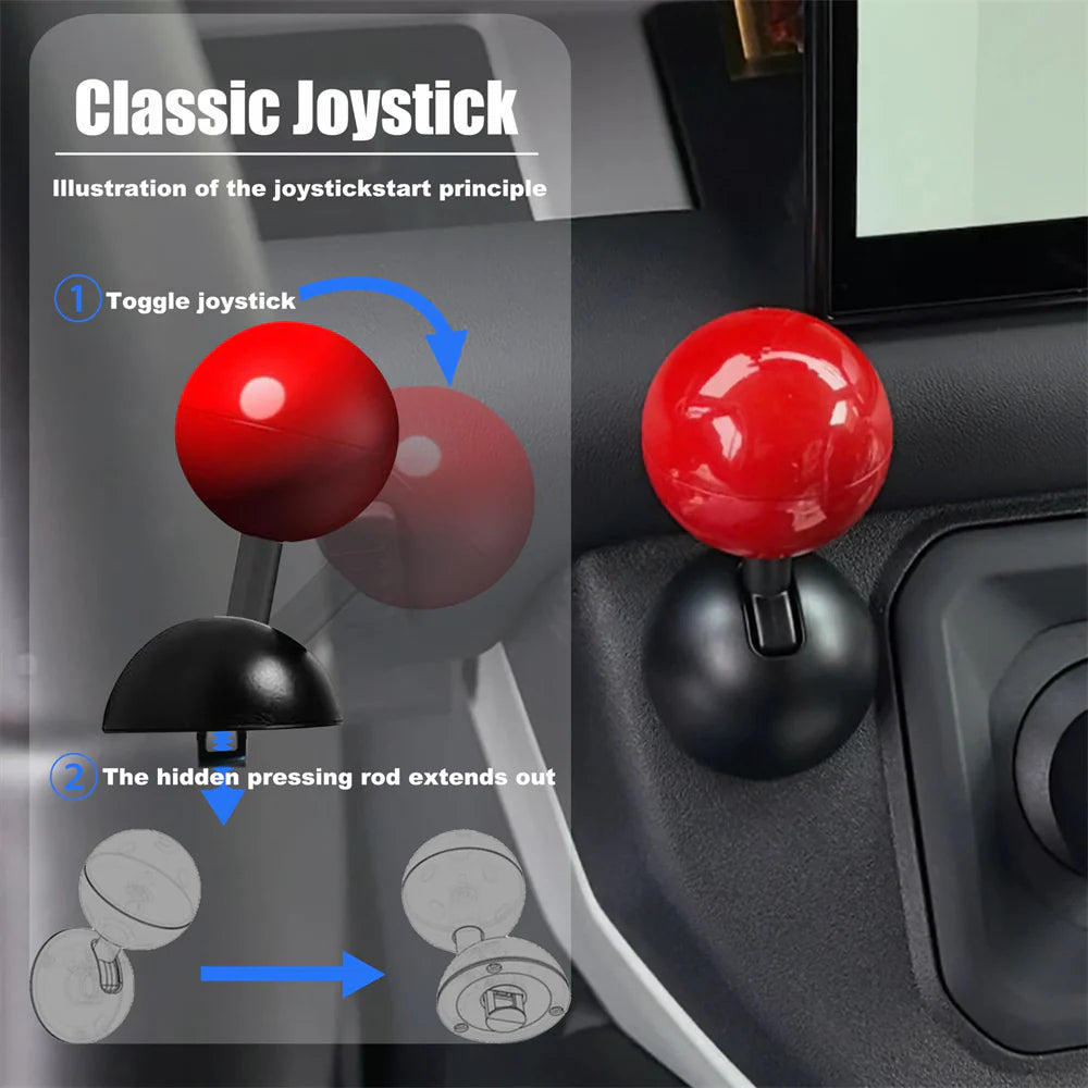 Joystick Style Car Start Button ๐๐