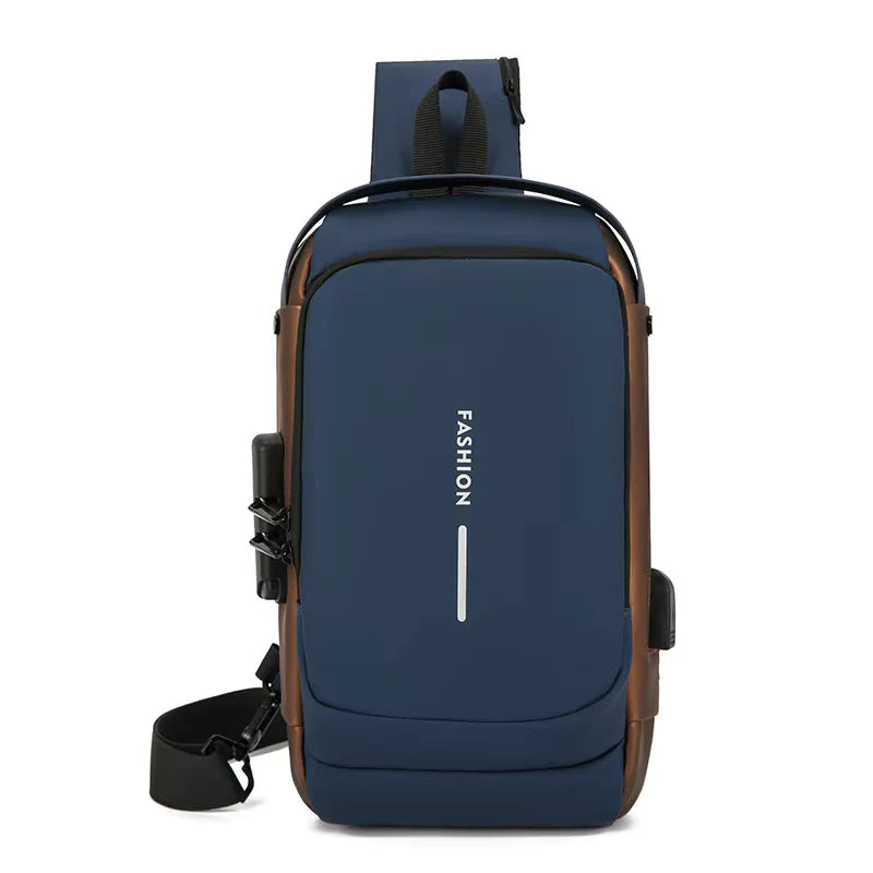 Anti-Theft USB Enabled Luxury Crossbody Sling Bag for Men and Women ๐ฅ
