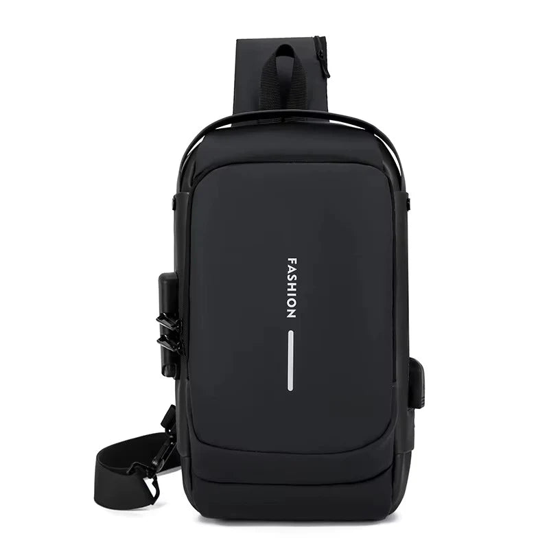Anti-Theft USB Enabled Luxury Crossbody Sling Bag for Men and Women ๐ฅ