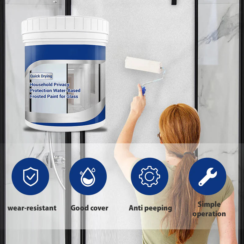 Frosted Glass Coating for Privacy with Matte Finish 😍