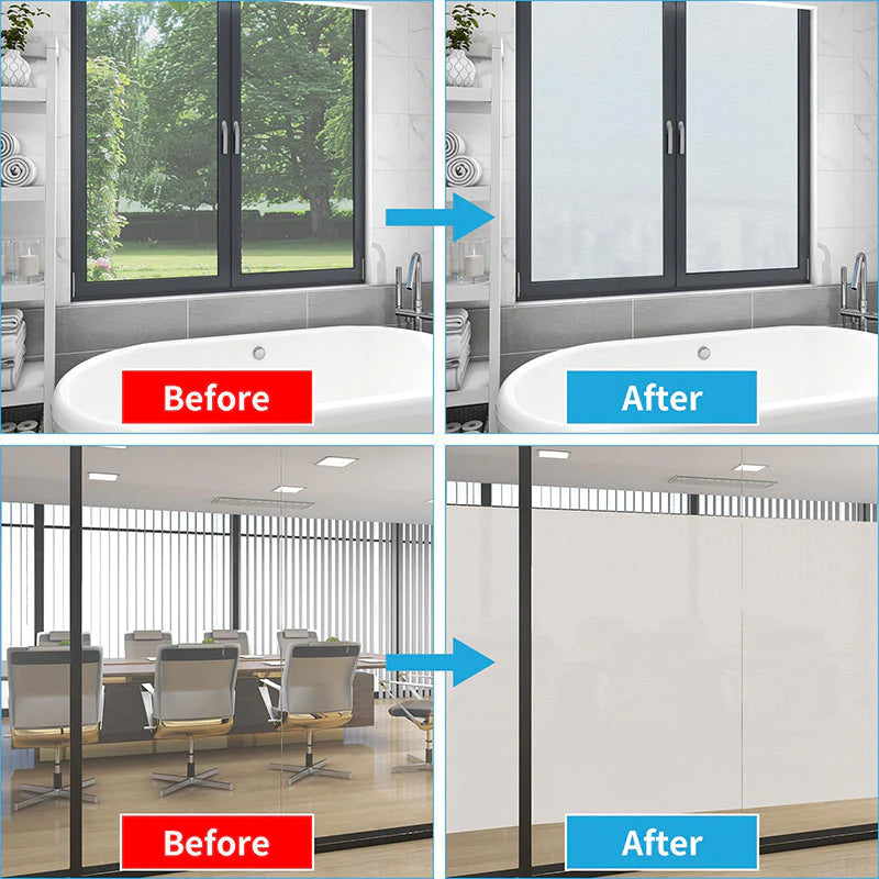 Frosted Glass Coating for Privacy with Matte Finish 😍