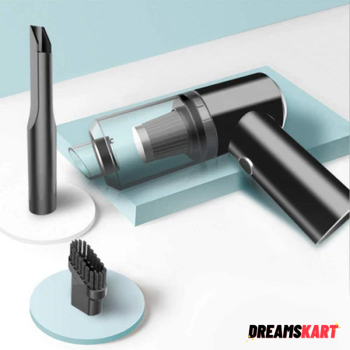 2 in 1 Portable Wireless Vacuum Cleaner - Rechargeable Battery Air Duster 💯