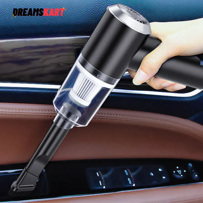 2 in 1 Portable Wireless Vacuum Cleaner - Rechargeable Battery Air Duster 💯