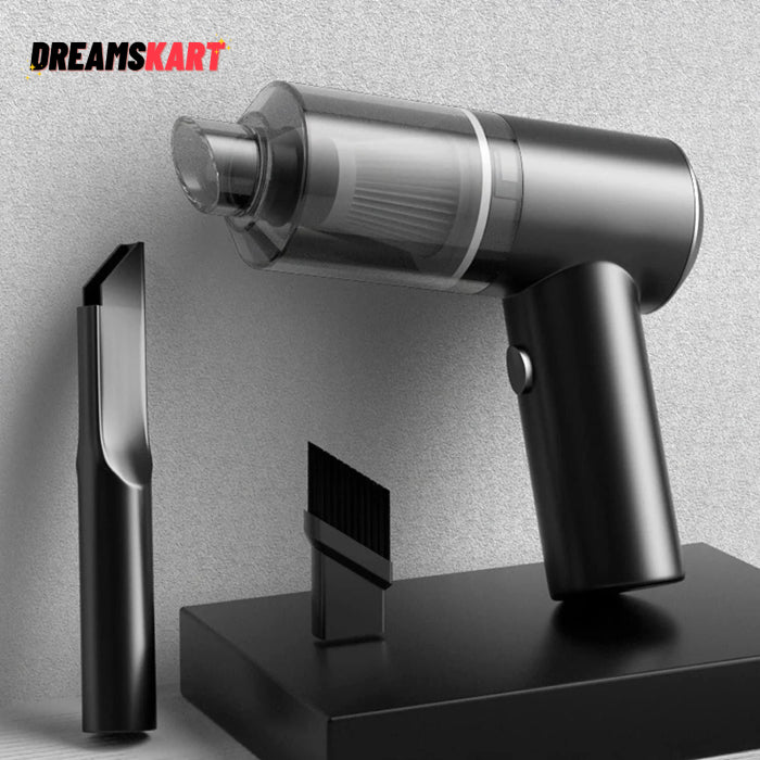 2 in 1 Portable Wireless Vacuum Cleaner - Rechargeable Battery Air Duster 💯