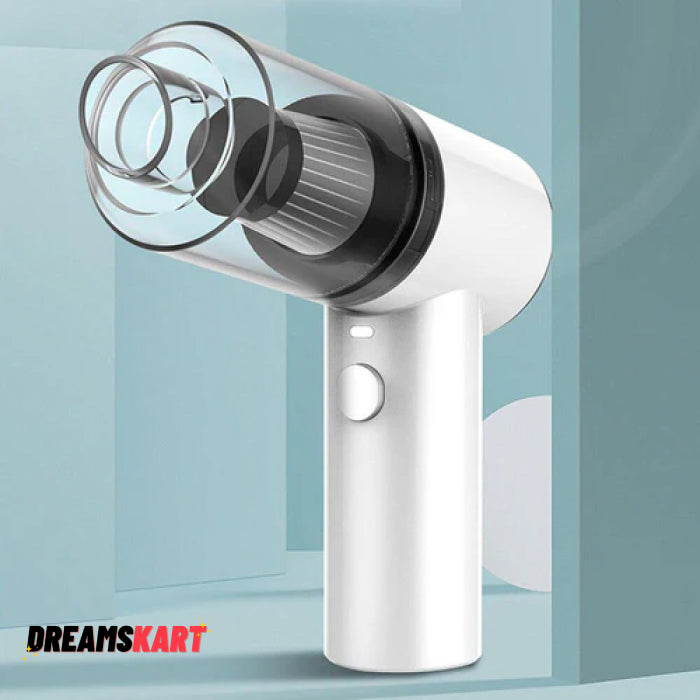 2 in 1 Portable Wireless Vacuum Cleaner - Rechargeable Battery Air Duster 💯