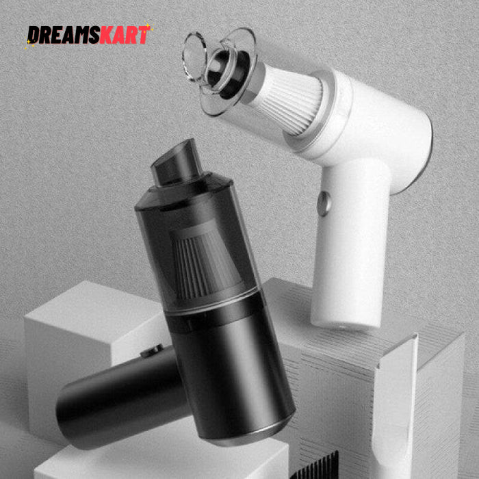 2 in 1 Portable Wireless Vacuum Cleaner - Rechargeable Battery Air Duster 💯
