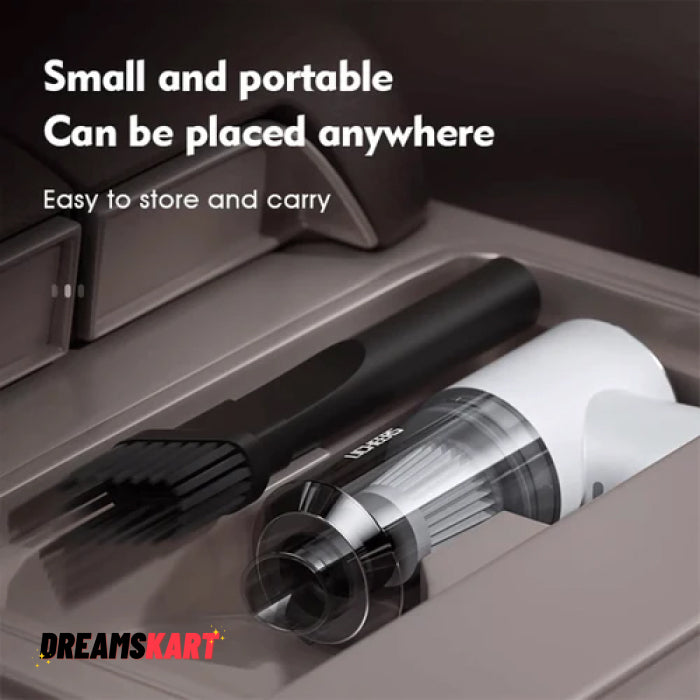 2 in 1 Portable Wireless Vacuum Cleaner - Rechargeable Battery Air Duster 💯