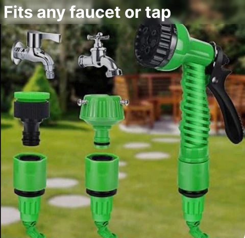 Super Expandable Magic Hose Pipe with Spray Gun