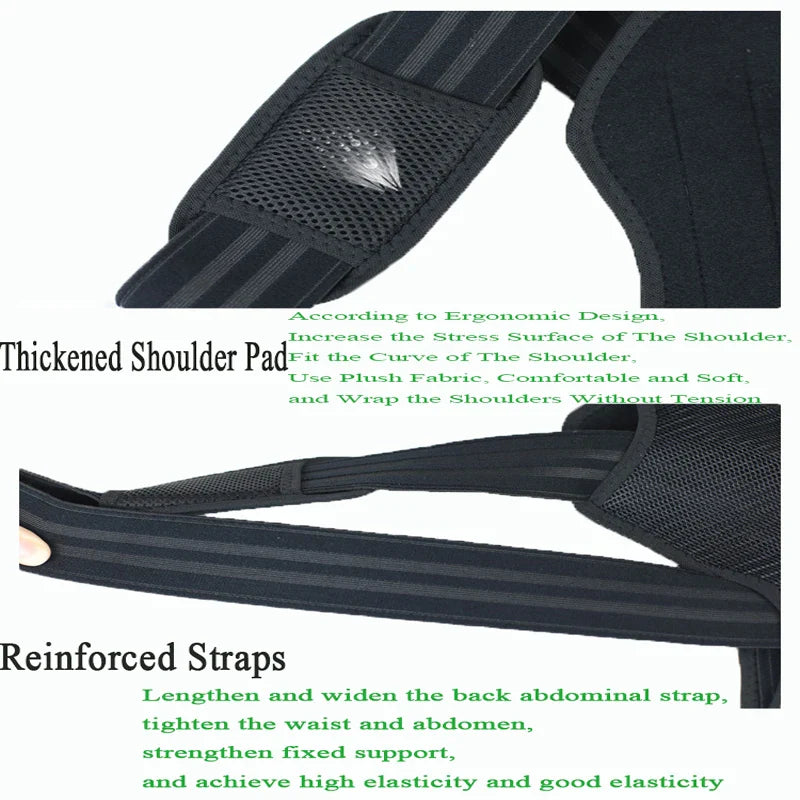 Posture Corrector Belt For Spine Support And Back Pain - Universal Free Size For Men & Women ✅