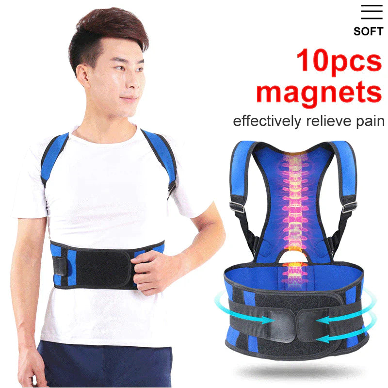 Posture Corrector Belt For Spine Support And Back Pain - Universal Free Size For Men & Women ✅