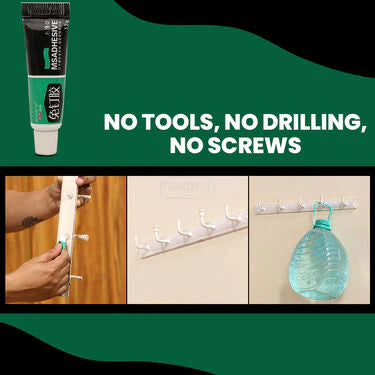 🛠️ Heavy Duty Nail Free Adhesive Glue (Buy 1 Get 1 FREE) 🔥