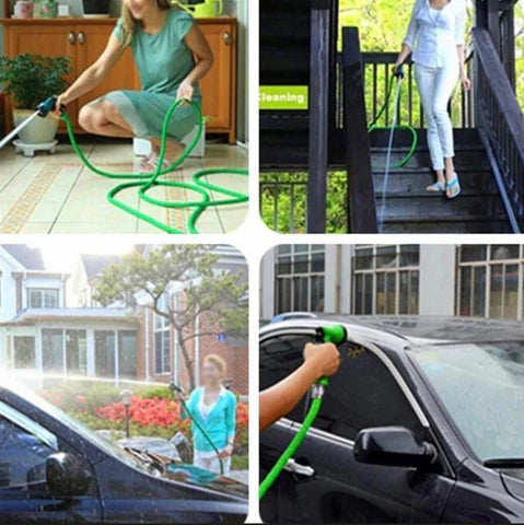 Super Expandable Magic Hose Pipe with Spray Gun