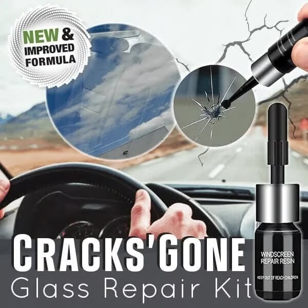 DIY Cracked Glass Nano Repair Magic Fluid + Free Kit 🔥 Buy 1 Get 1 FREE 🔥