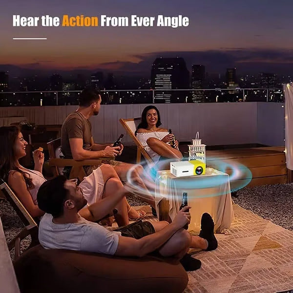LED Portable 1080p HD Mini Pocket Projector 🎥