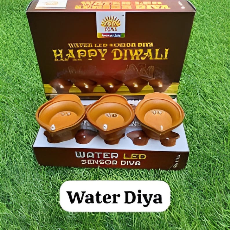 Reusable Water Sensor LED Diya 🪔 (🔥 Diwali Offer Limited Stock 🔥)