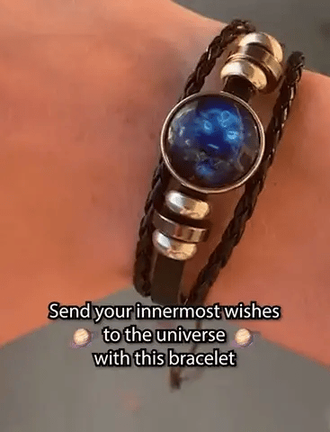 🕉️ Adjustable Zodiac Sign Powerful Astrology Manifestation Bracelet (Energized 2.0) 🔥