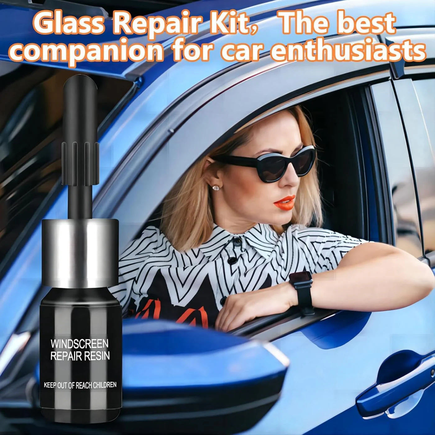 DIY Cracked Glass Nano Repair Magic Fluid + Free Kit 🔥 Buy 1 Get 1 FREE 🔥