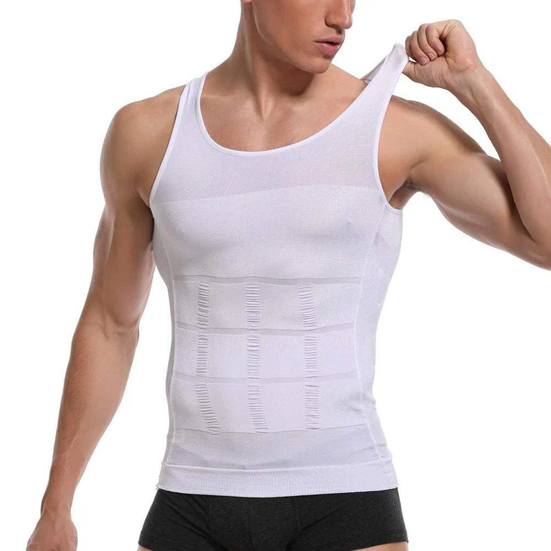 Men's Solid Compression Flexvest Shaper 🔥