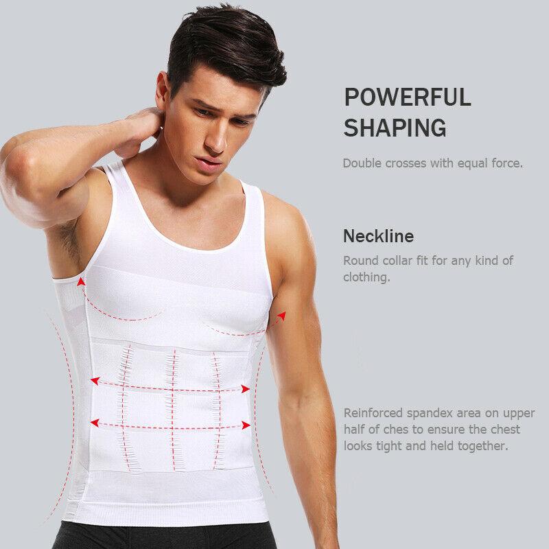 Men's Solid Compression Flexvest Shaper 🔥