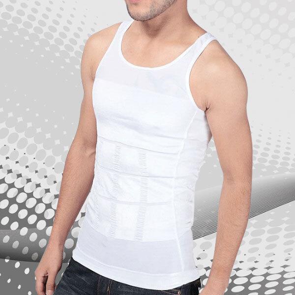 Men's Solid Compression Flexvest Shaper 🔥