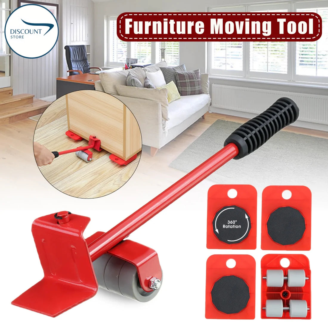 Heavy Duty Furniture Lifter & Mover 🛠️🔥