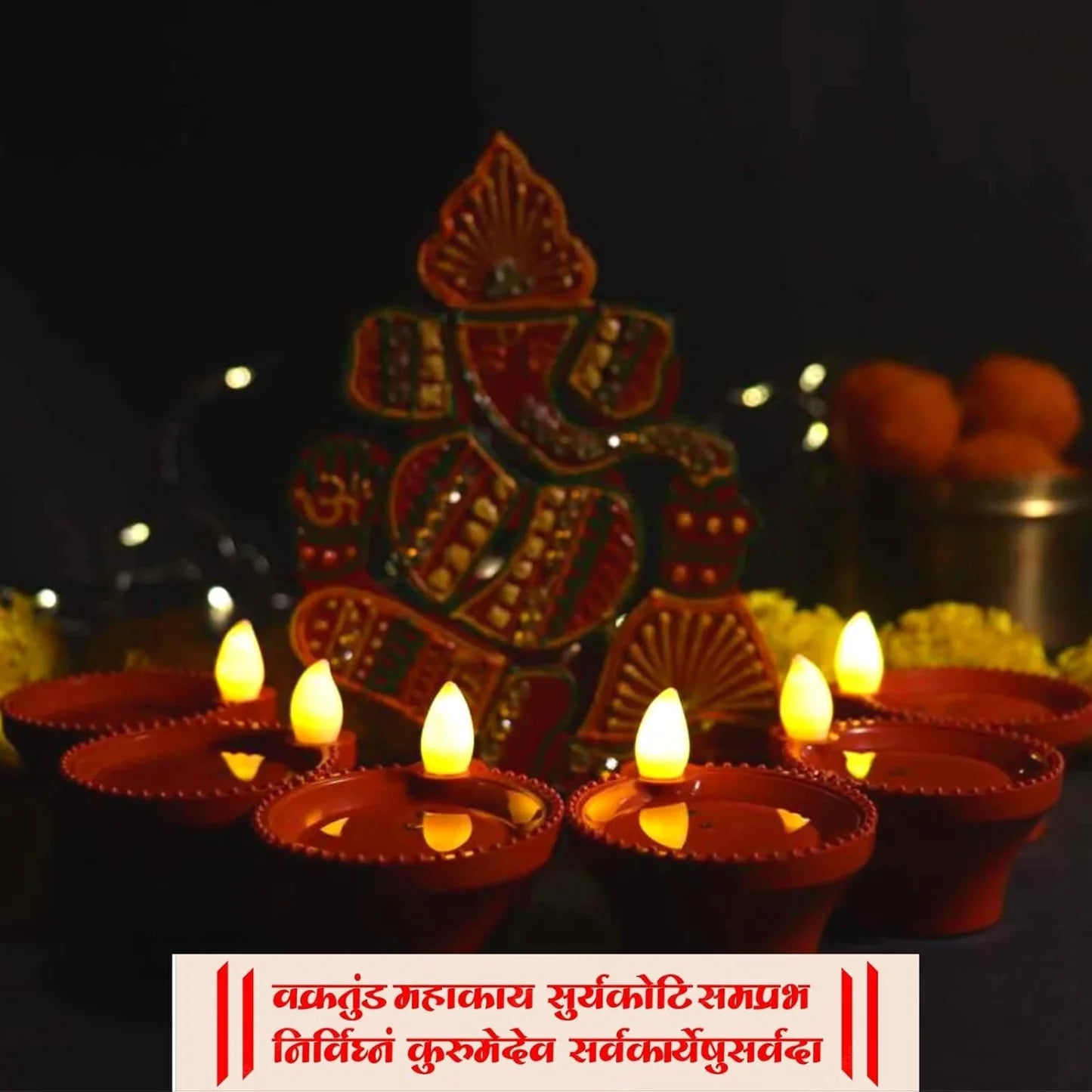Reusable Water Sensor LED Diya 🪔 (🔥 Diwali Offer Limited Stock 🔥)