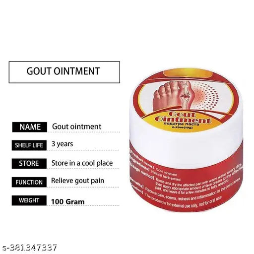 Herbal Gout & Joints Pain Relief Cream ๐๐ฅ