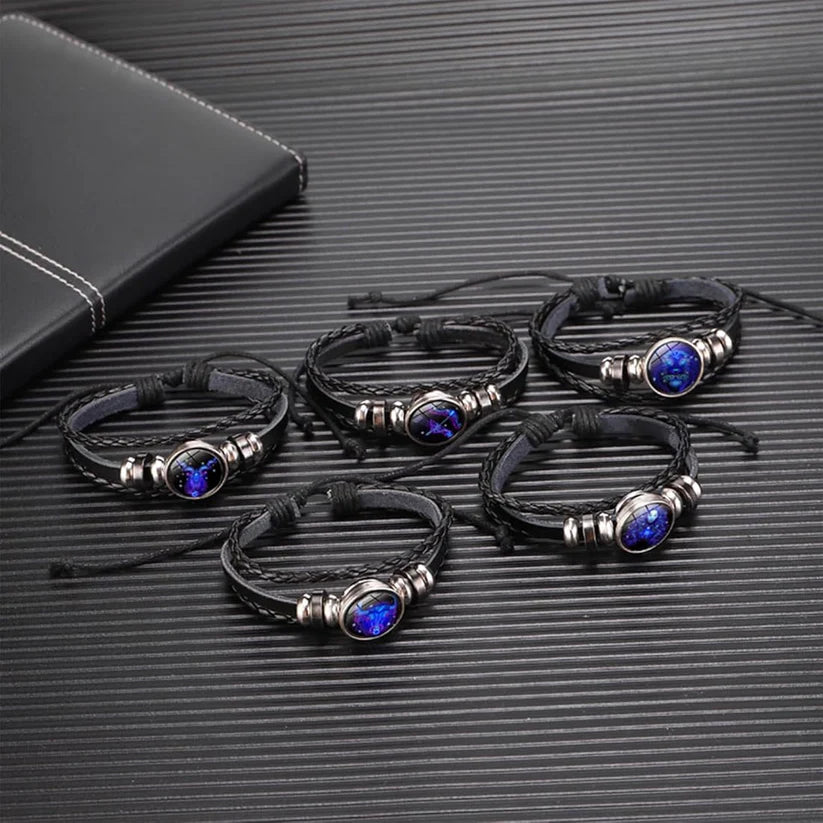 🕉️ Adjustable Zodiac Sign Powerful Astrology Manifestation Bracelet (Energized 2.0) 🔥